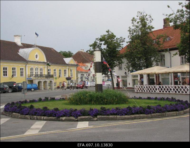 Kuressaare peaväljak.