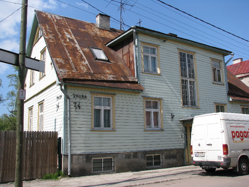 Kitseküla asum. Elamu Kauba tänaval.