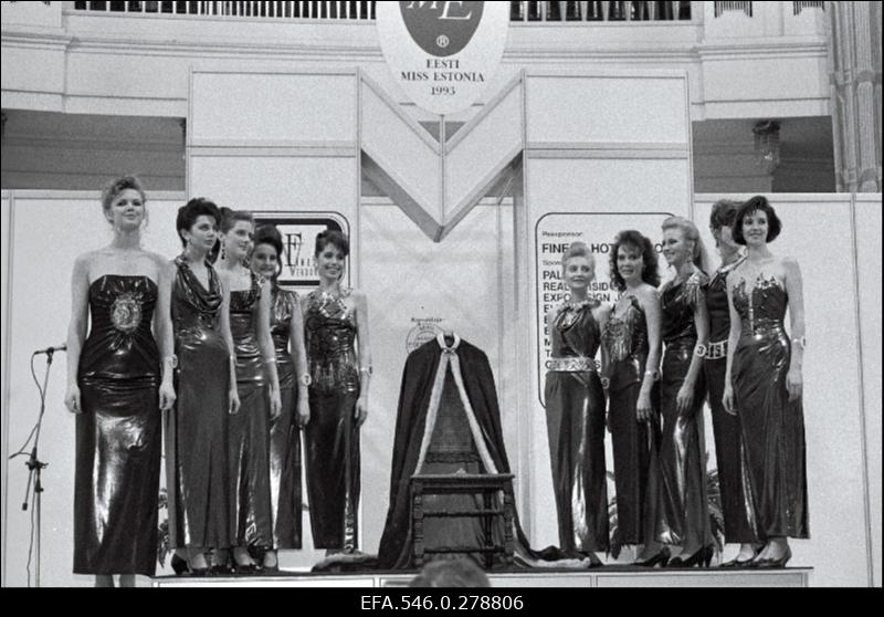Miss Estonia 1993 valimine.