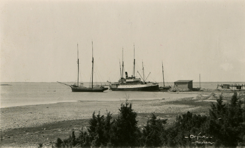 Vaade Orjaku sadamale.