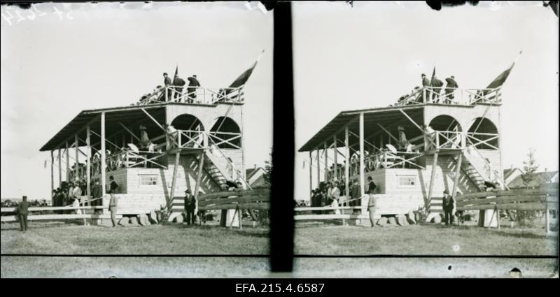 Vaade Viljandi hipodroomile.