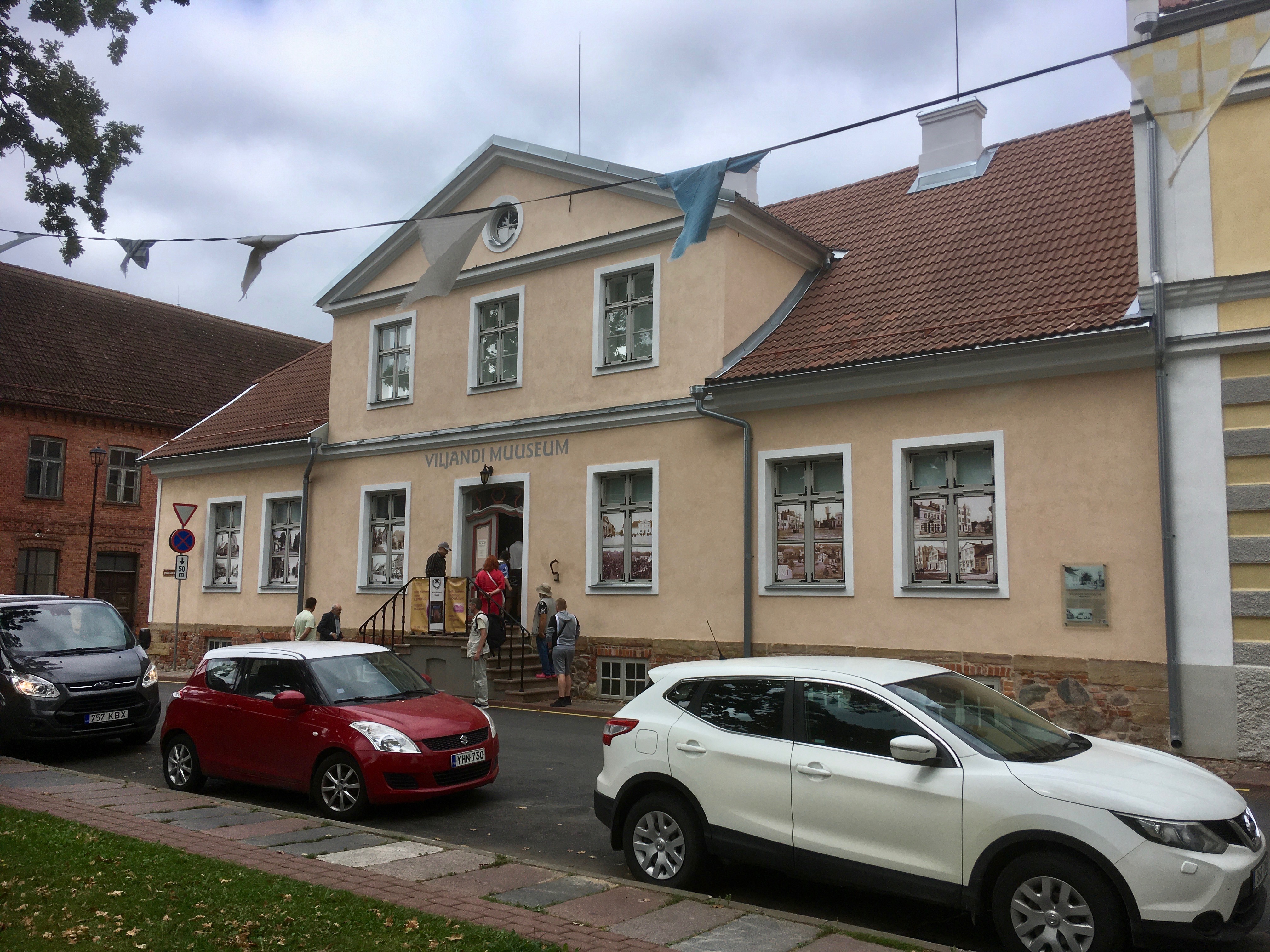 Estonian wikipedians at the museum of Viljandi (August 2022)