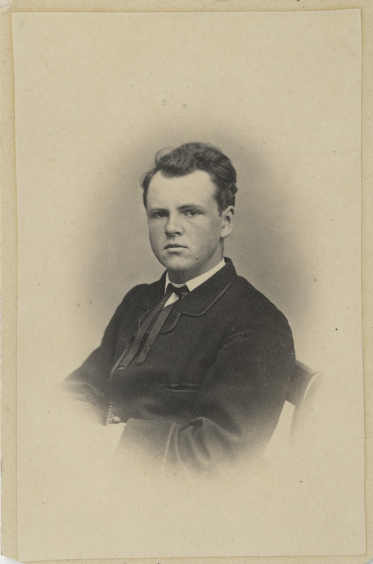 Korporatsiooni "Livonia" liige Gustav von Bunge, portreefoto