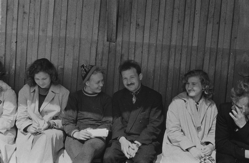 Sõudmise treening Pärnu jõel.