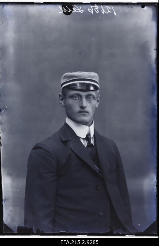 Uusna mõisniku poeg Heinrich Leik, korporatsioon Sakala liige [1910-1912].