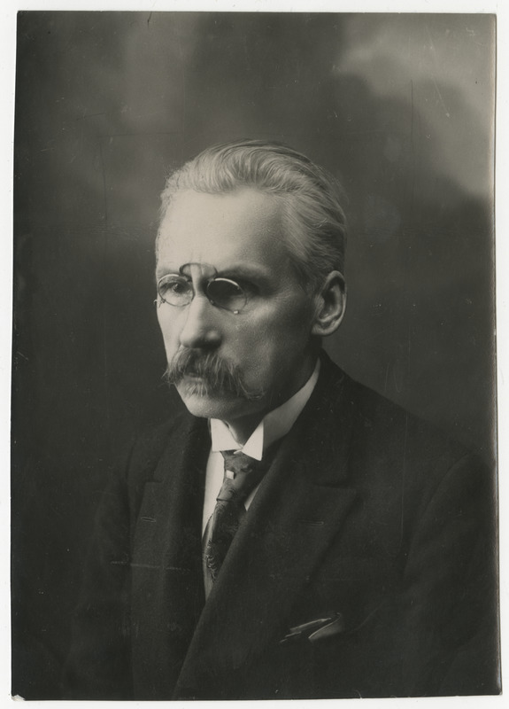 Gustav Wulff, seltskonnategelane Otepääl, portreefoto