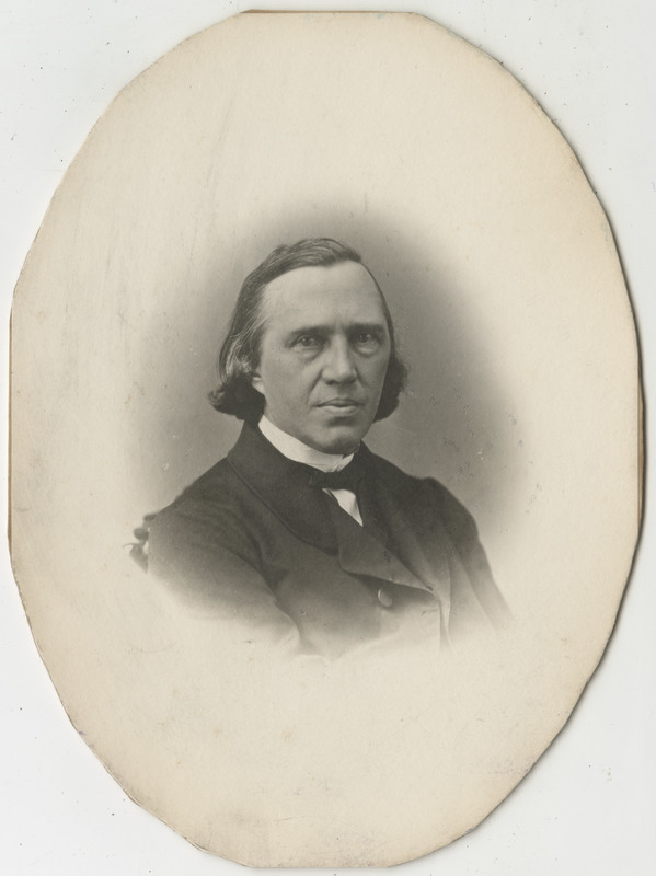 Tartu Ülikooli teoloogiaprofessor Theodosius Harnack, portreefoto koopia