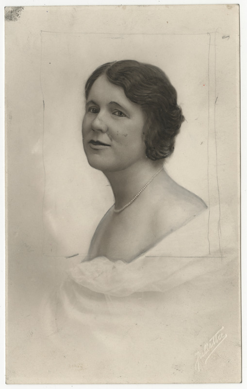 Louise van Eeghen, Rahvusvahelise Naisliidu sekretär aastatel 1920–1938, portreefoto