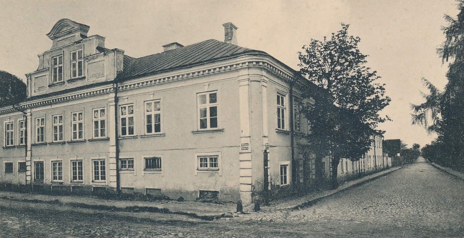 Jakobsoni ja Tallinna tn ristmik, Viljandi, 1910 - Crossing of Jakobsoni and Tallinna street, Viljandi, 1910