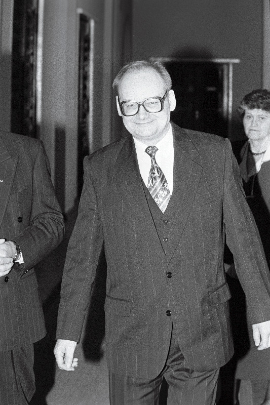 Leedu seimi esimees Ceslovas Juršenas Eestis.