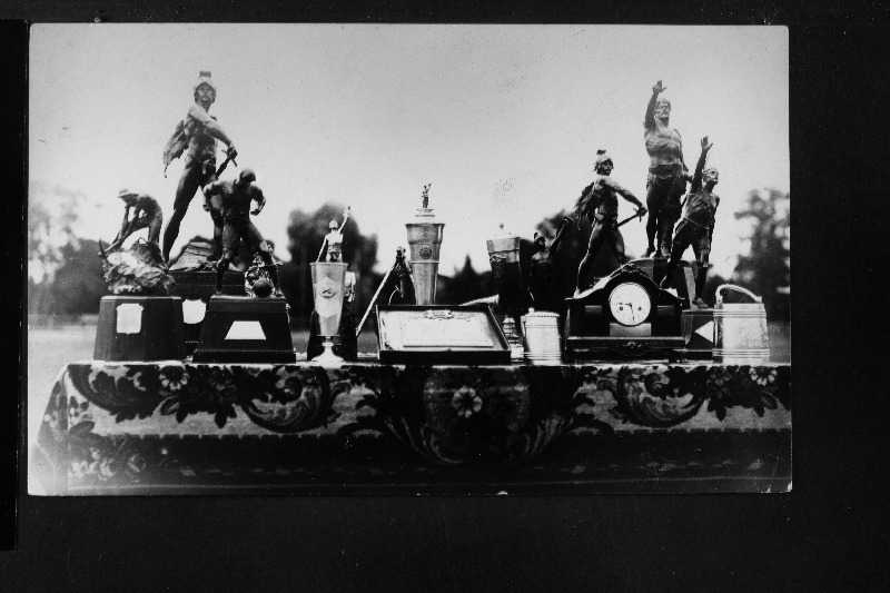 Kaitseväe üleriiklike spordivõistluste auhinnad.