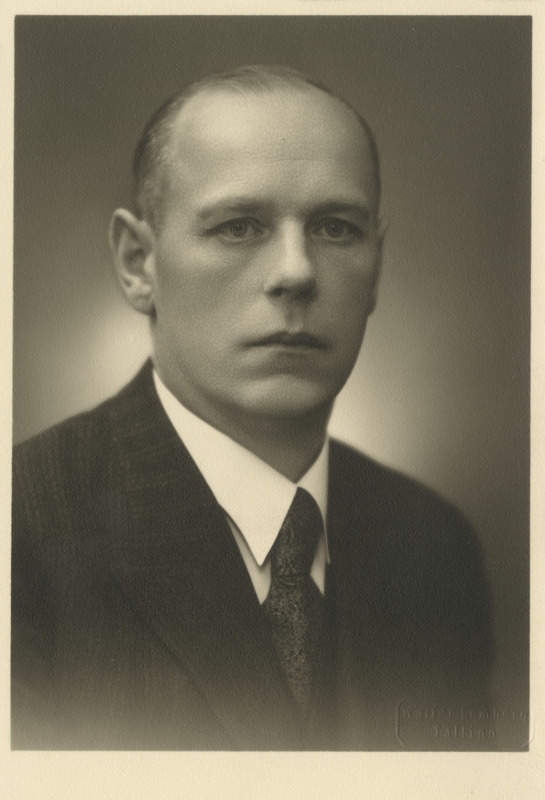Albert Borkvell,  matemaatik ja jurist, portreefoto