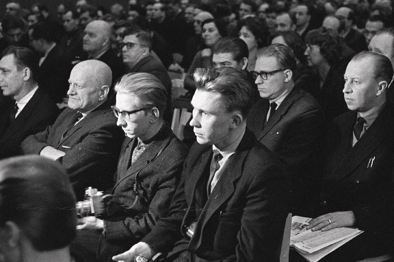 Eesti Fotograafia 125 aastapäeva tähistamise aktus Tallinna Kultuuriülikooli fotokunstifakulteedis.