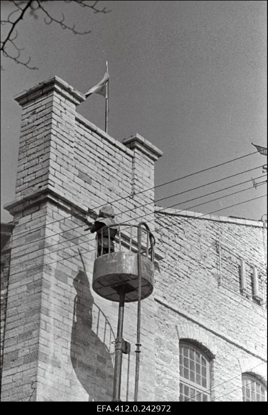 "Ilmarise" hoone puhastamine liivapritsiga