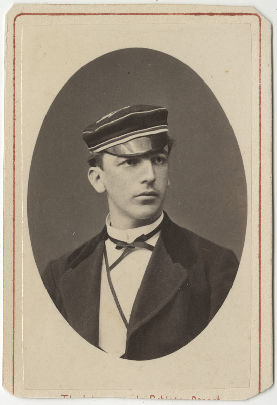 Korporatsioon "Estonia" liige Karl Hunnius, portreefoto