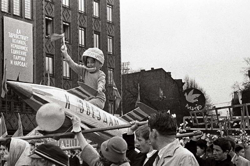 Tallinna töötajate demonstratsioon 1. mail.