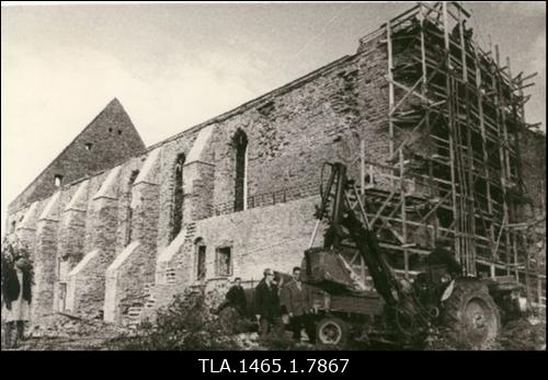 Pirita kloostri konserveerimistööd