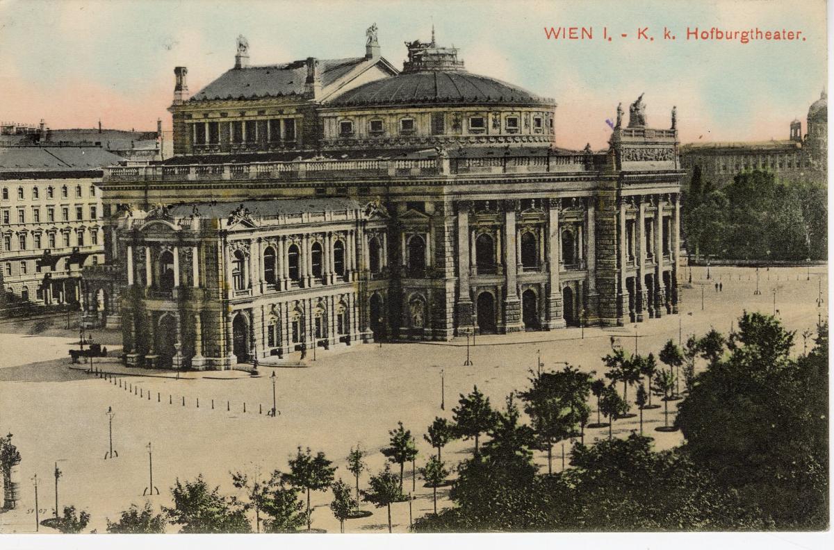 K. k. Hofburgtheater, Wien (vykort)