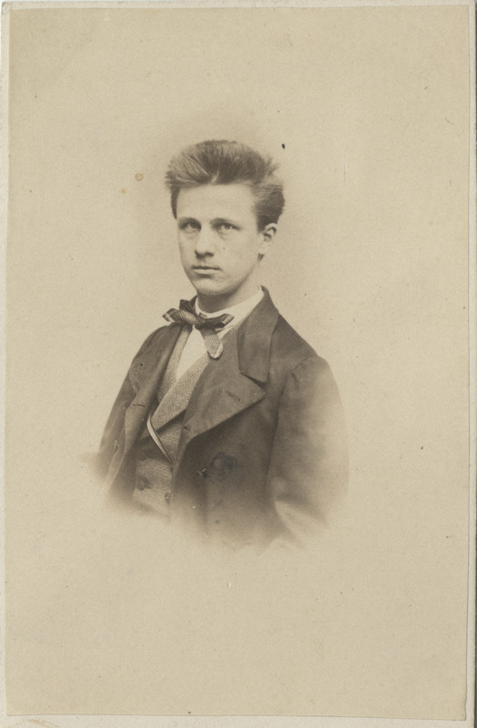 Määratlemata korporatsioon "Estonia" liige, portreefoto