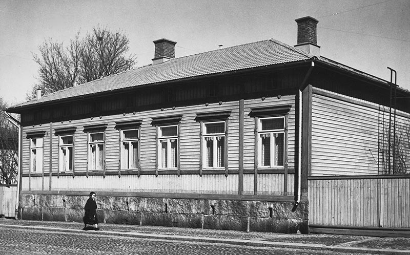 Port Arthurin (Portsan) yksikerroksinen asuinrakennus Heikkilänkadulla