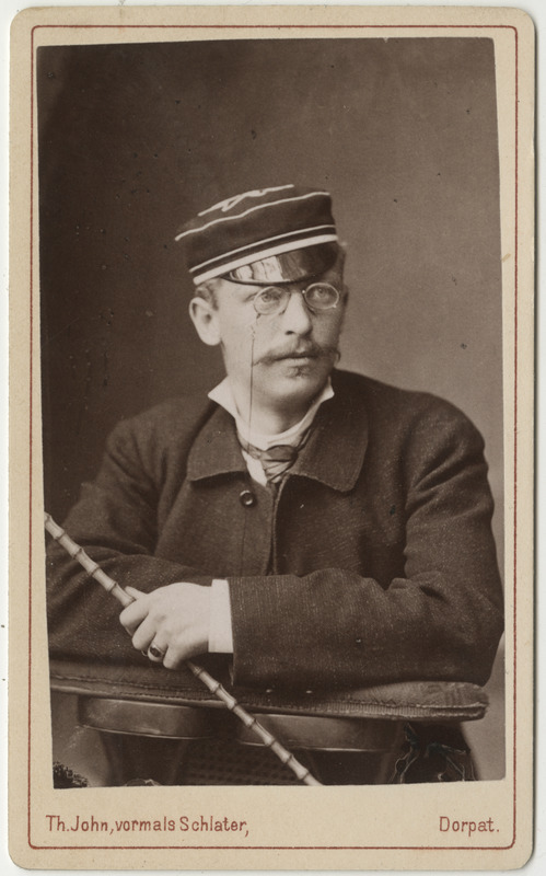 Korporatsioon "Estonia" liige Ernst von Rennenkampff, portreefoto