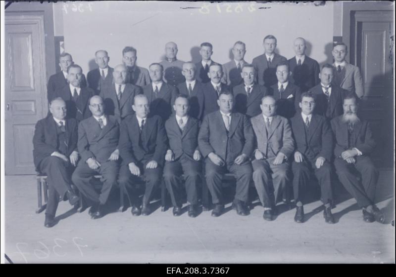 Grupp Paide Seltskondliku Klubi liikmeid.