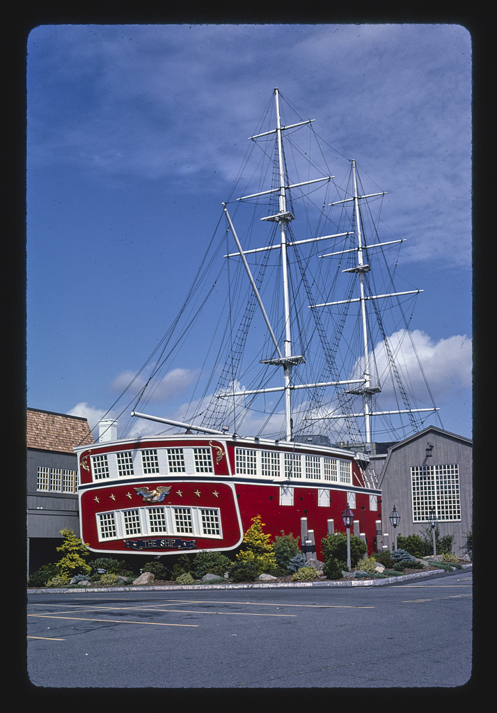The Ship Restaurant, Route 1, Saugus, Massachusetts (LOC)