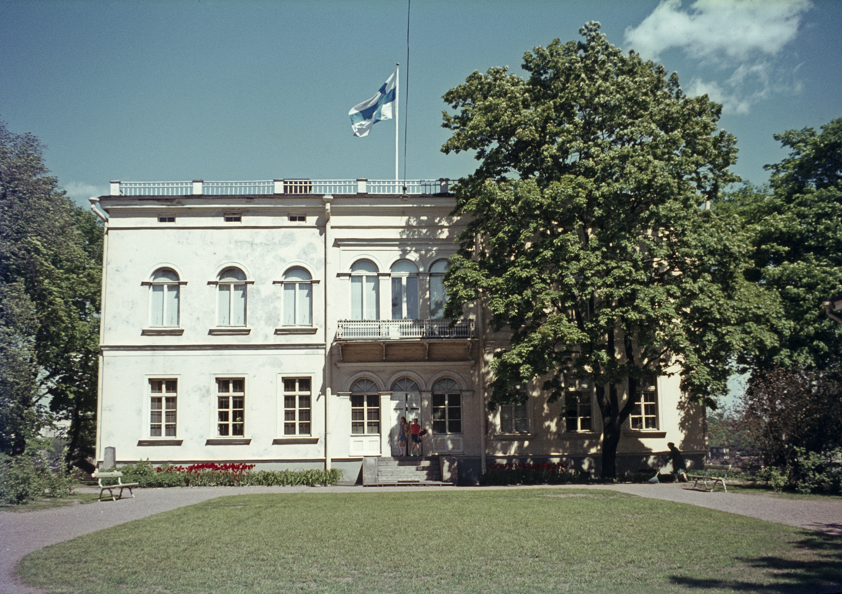 Hakasalmen huvila.