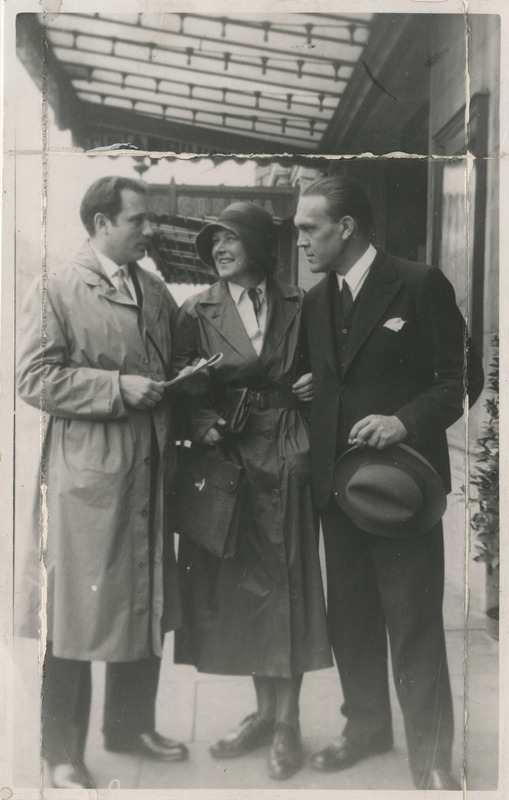 Vladimir Padva, Liina Reiman ja Ludvig Juht Londonis