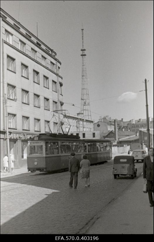 Tartu maantee Tallinna südalinnas.