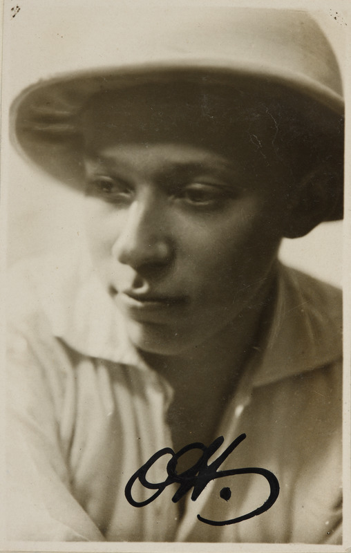 Eesti üliõpilaste seltsi "Veljesto" liige Ott Kangilaski, portreefoto