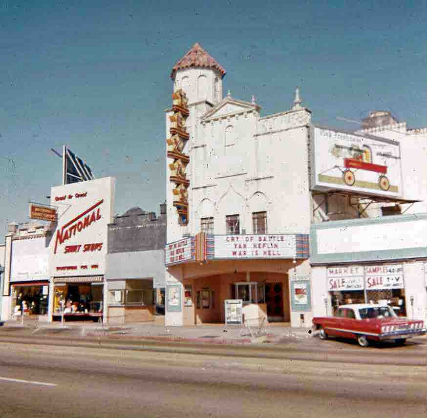 Texas Theater 1963 - Texas Theater, Dallas, 1963.

Location where Lee Harvey Oswald was arrested after the assassination of President Kennedy.