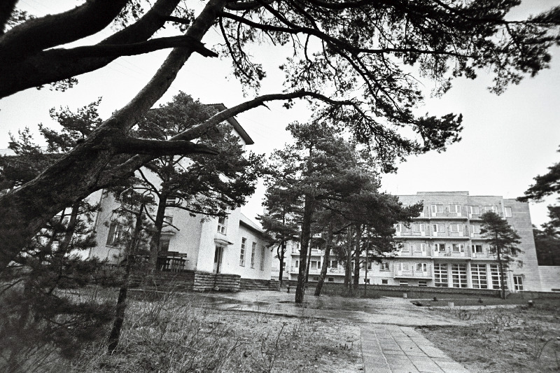 Sanatoorium "Laulasmaa" välisvaade.