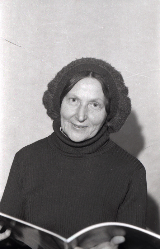 Kirjanik Minni Nurme.