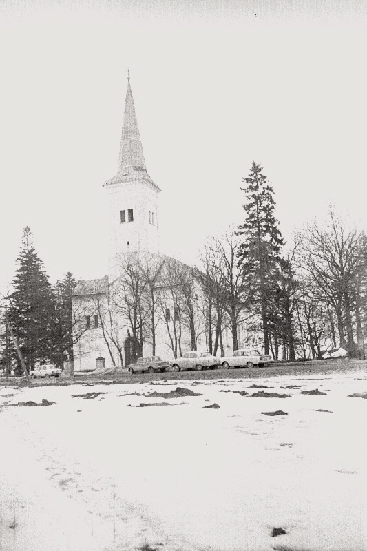 Vaade Harju-Jaani Ristija Johannese kirikule Raasikul.