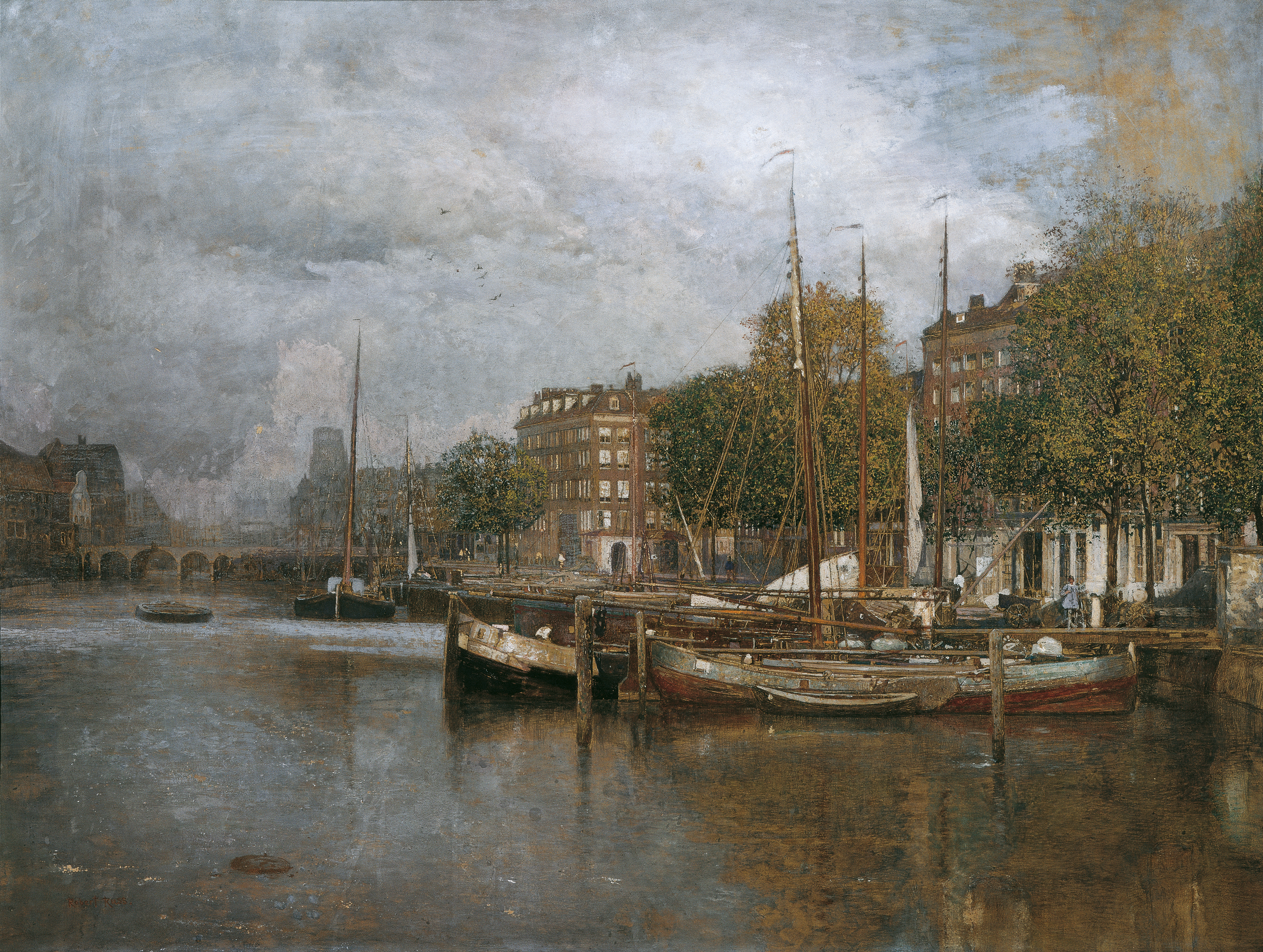 Kanal in Rotterdam