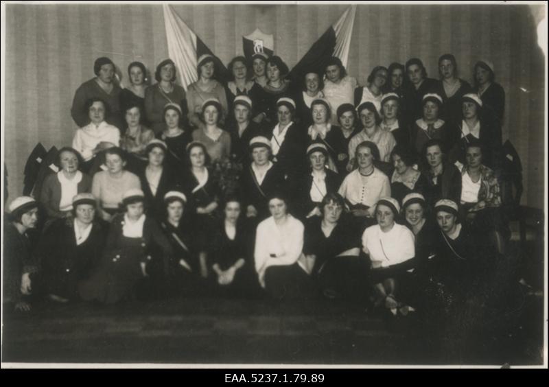 Korporatsiooni Filiae Patriae liikmete grupifoto