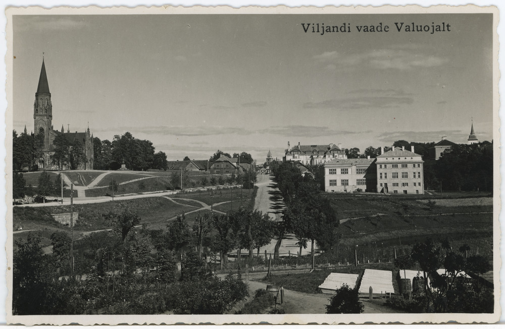 Viljandi vaade Valuojalt