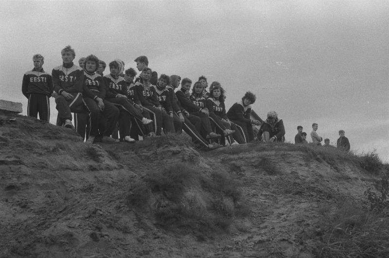 Sõudjate kavadhooaeg Tartus.Grupipilt.