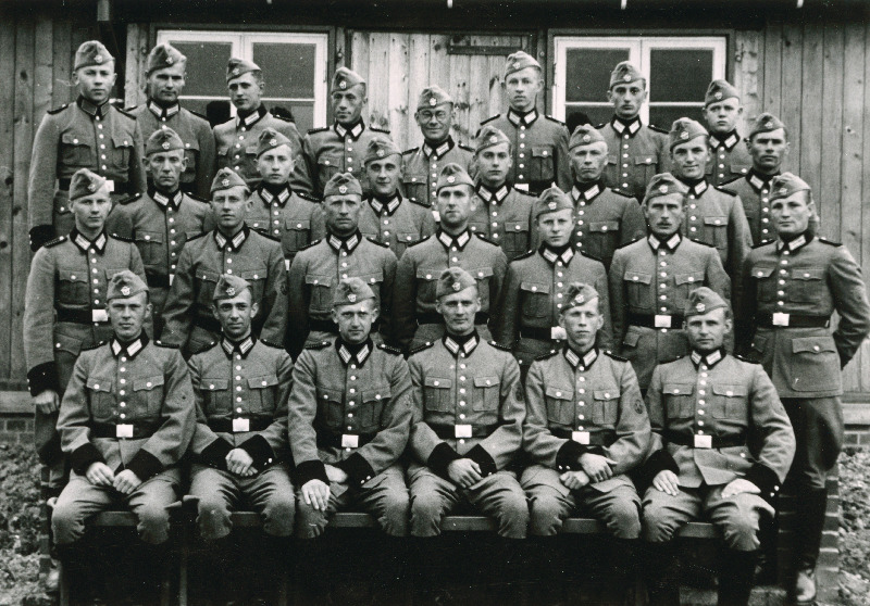 Eestlastest formeeritud Idapataljoni 4. kompanii 2. rühm.