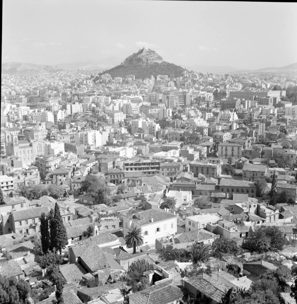 Athen: von der Akropolis auf die Stadt und Lykavittos -