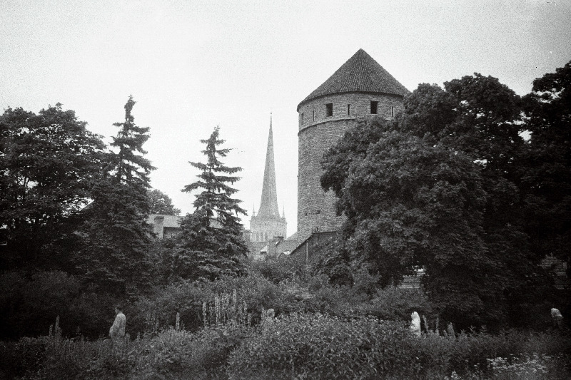 Vaade Tornide väljakult Oleviste kiriku suunas.