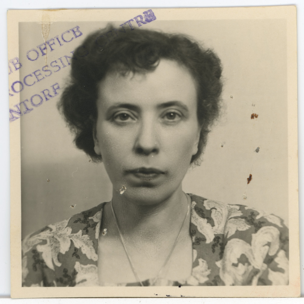 Emilie Johanna Kalkun (neiupõlves Kuusk), dokumendifoto