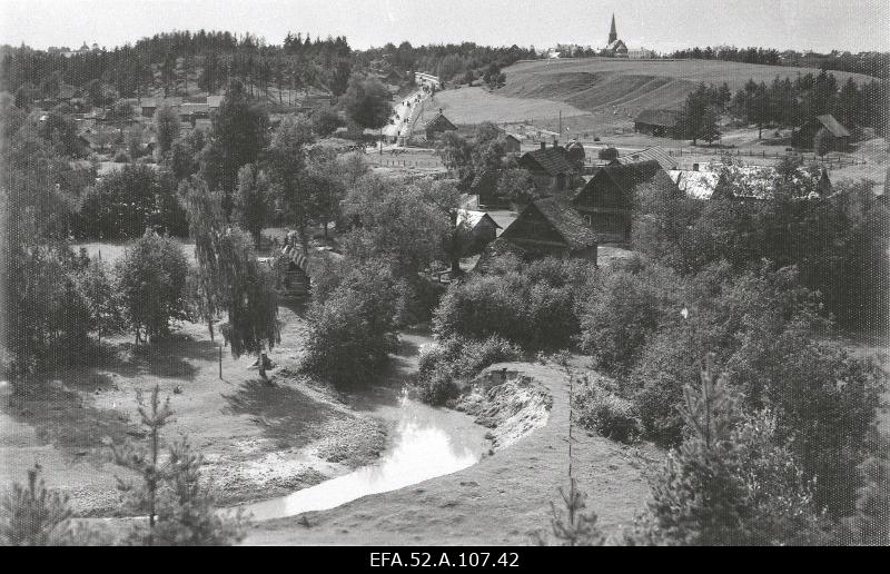 Vaade Suur-Patskovka külale Petseri suunas.