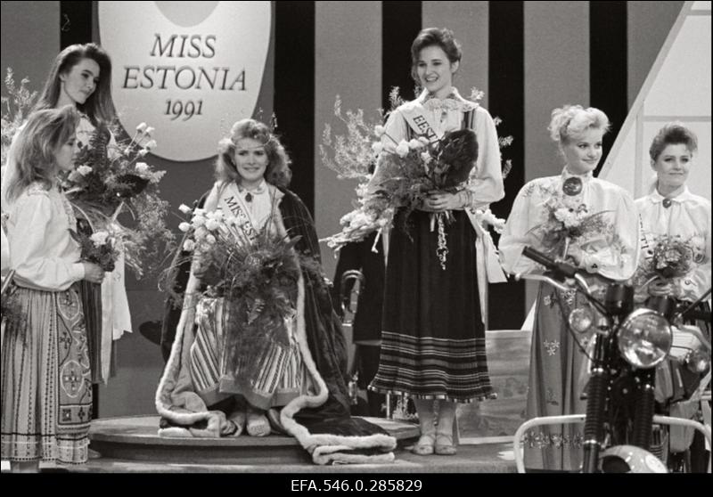 Miss Estonia'91, Erika Bauer.