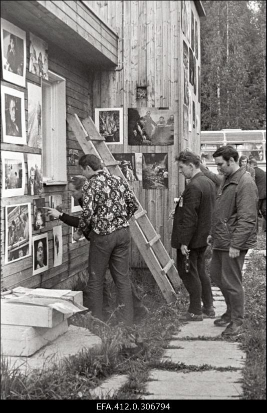 ENSV Fotoklubide kokkutulekul Rael. (Paide rajoon).