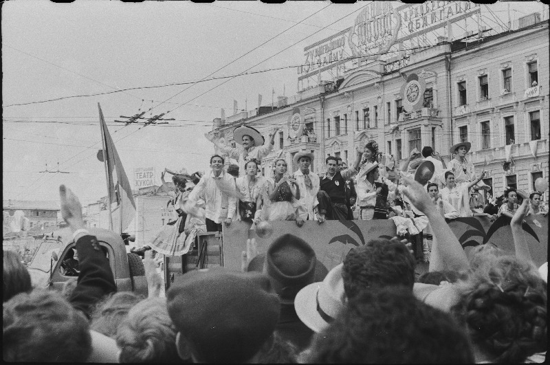 VI Ülemaailmne Noorsoofestival Moskvas.