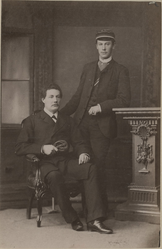 Korporatsiooni "Livonia" liikmed Wilhelm Blessig ja tema akadeemiline isa Wilhelm Lenz