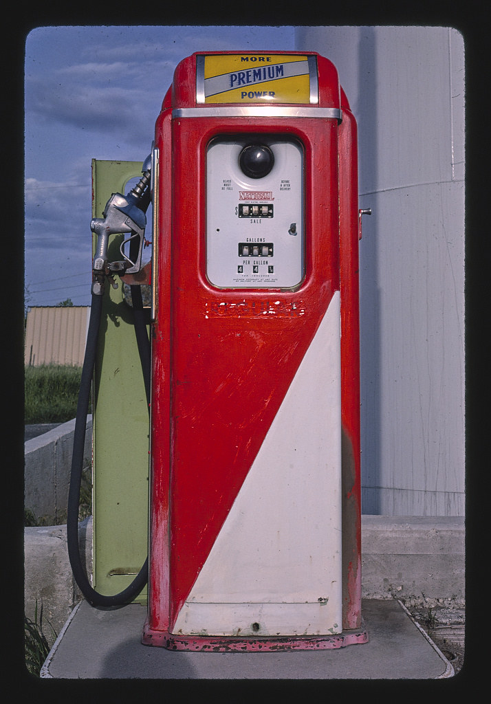 More gas pump (red), Nephi, Utah (LOC)