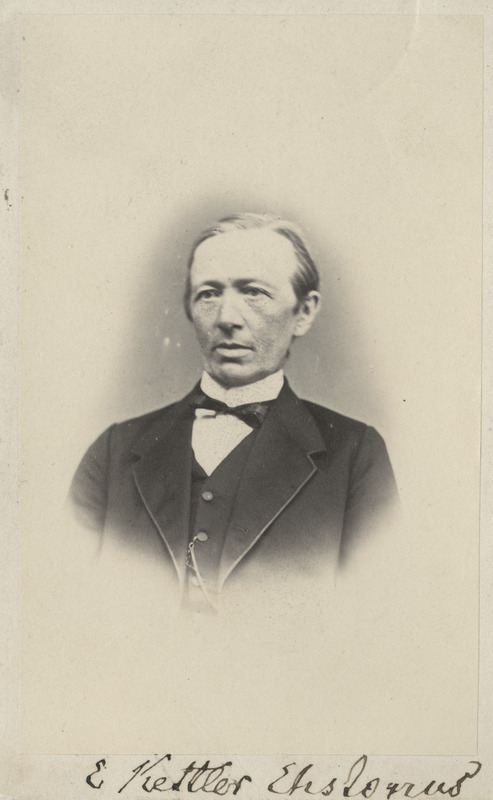 Korporatsioon "Estonia" vilistlane Eduard Kettler, portreefoto